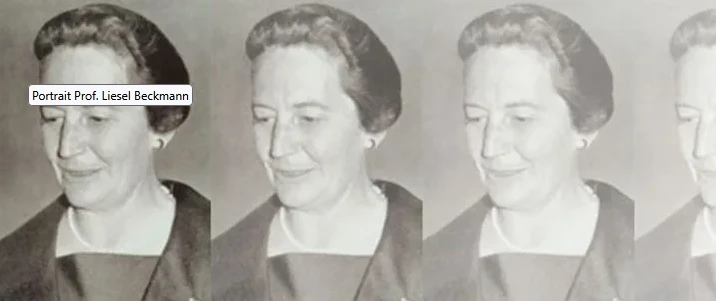 Portrait Prof. Liesel Beckmann